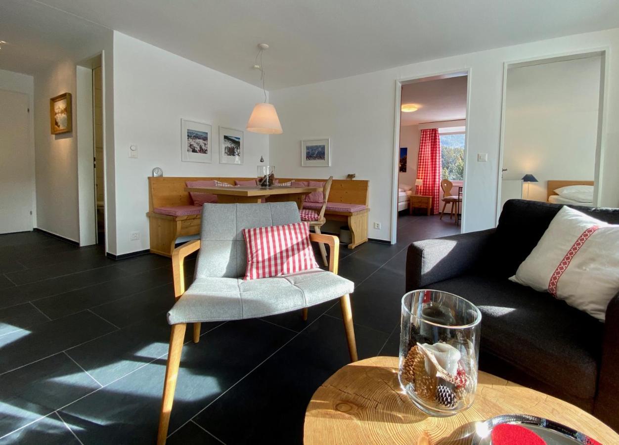 Zuhause In Den Alpen Ihre Ferienwohnung Mit Hallenbad Und Sauna Lenzerheide Eksteriør billede