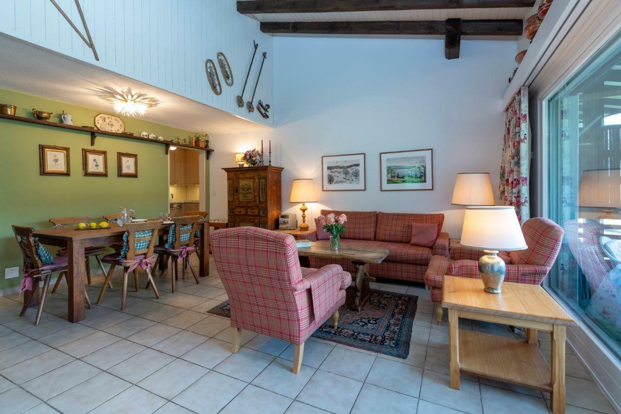 Zuhause In Den Alpen Ihre Ferienwohnung Mit Hallenbad Und Sauna Lenzerheide Eksteriør billede